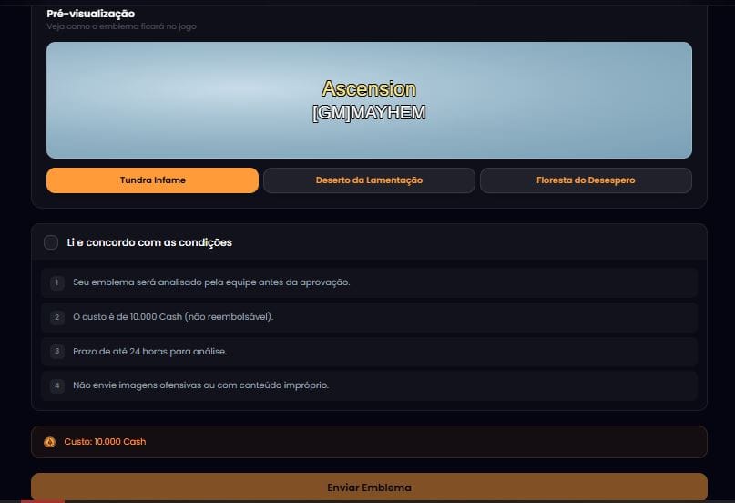 Imagem de patch notes